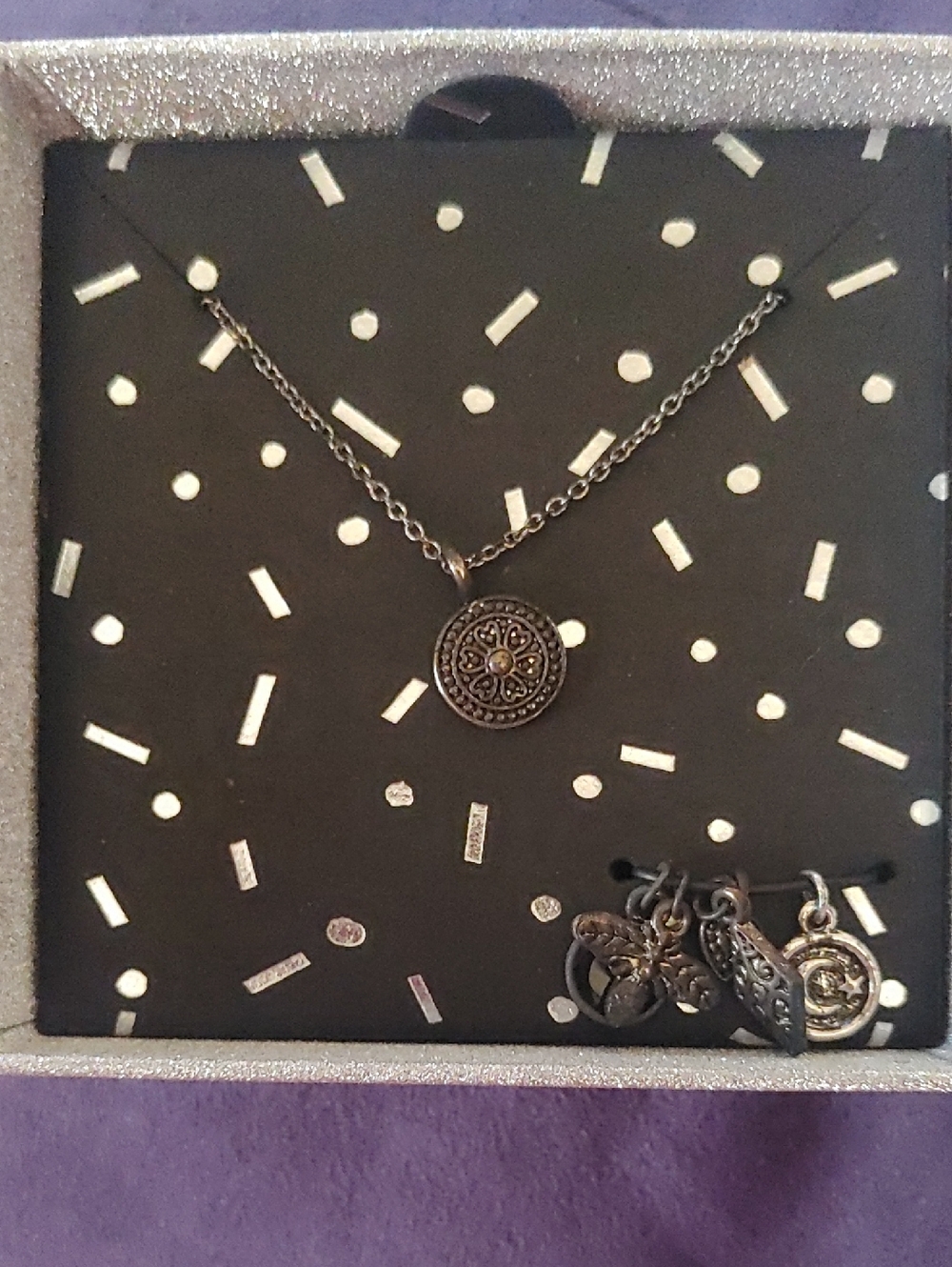 Necklace With Extra Charms